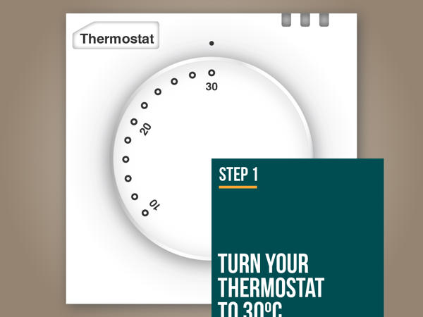Step 1 Thermostat