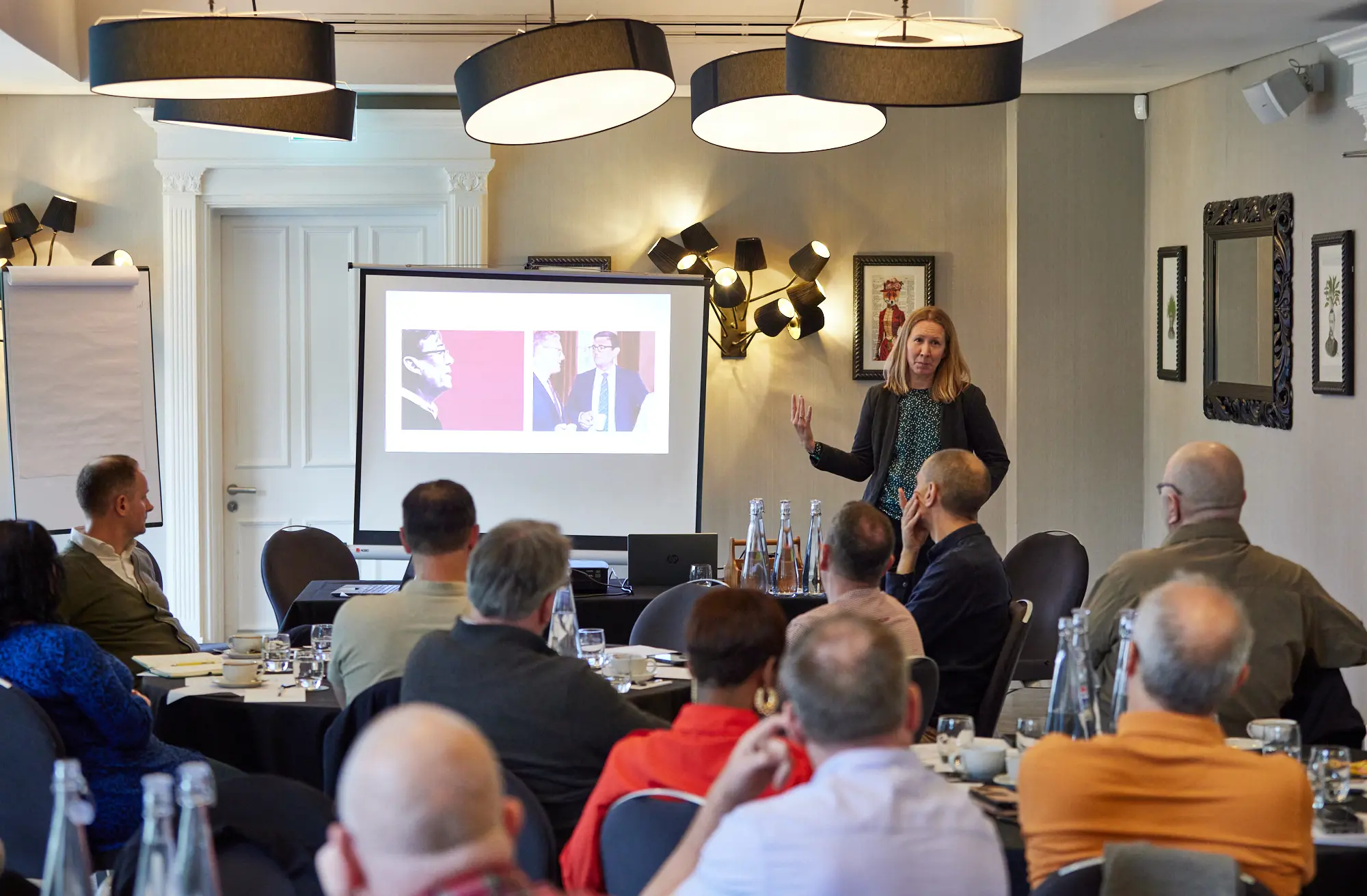 An image of a Board meeting