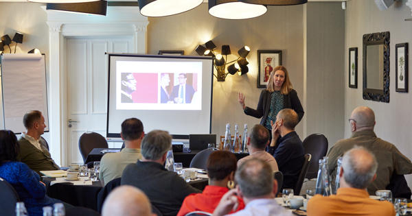 An image of a Board meeting