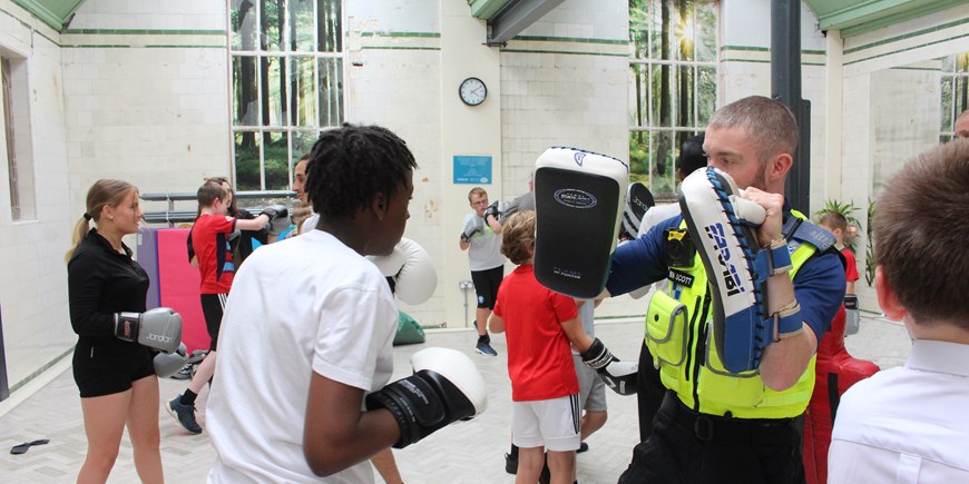 Withington Baths boxing club launch image 1.JPG