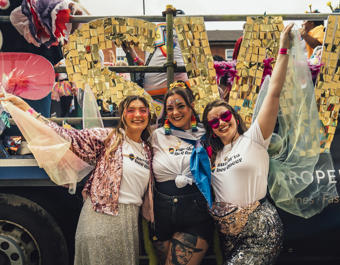 Rose And Vick And Dara At Pride 2024