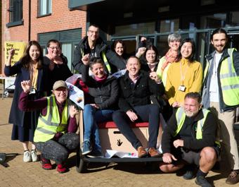 Trishaw Launch Day A Huge Success