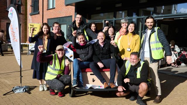 Trishaw Launch Day A Huge Success