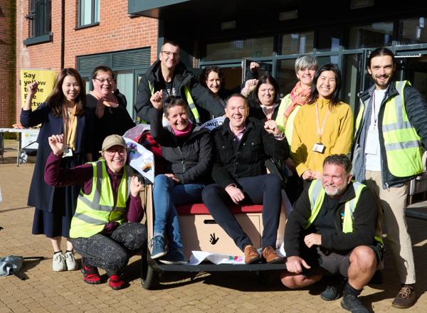 Trishaw Launch Day A Huge Success