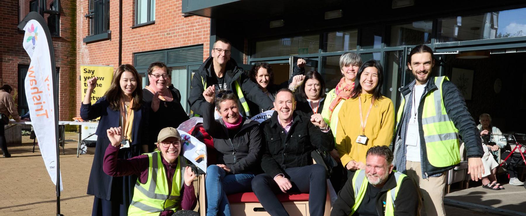 Trishaw Launch Day A Huge Success