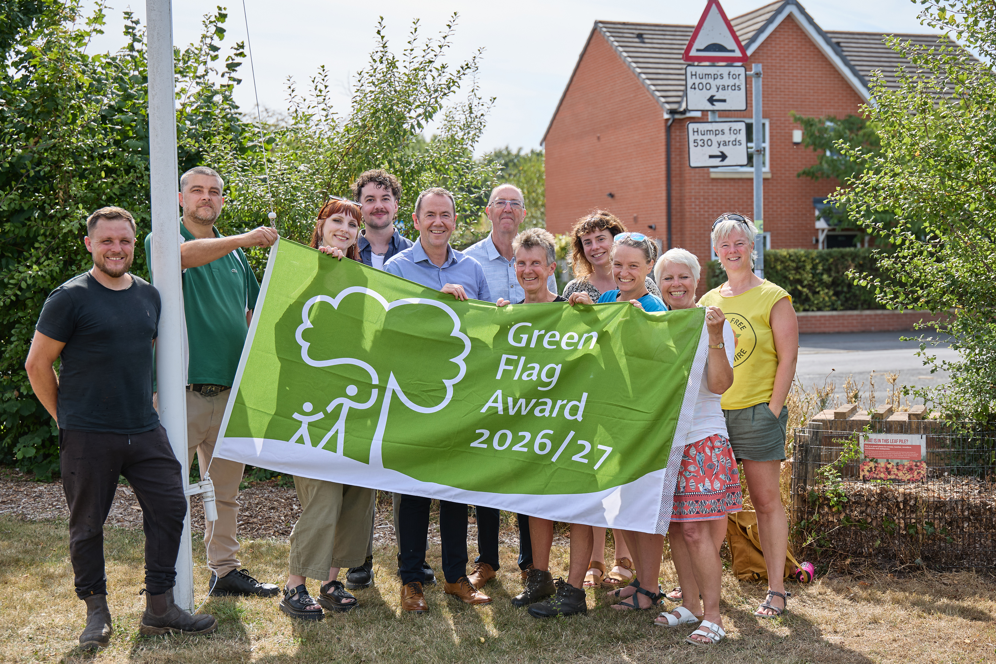 Southway Green Flag 001