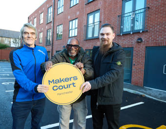 New Makers Court Residents David Stent, Gilbert Reid And Lukas Nieland Pell