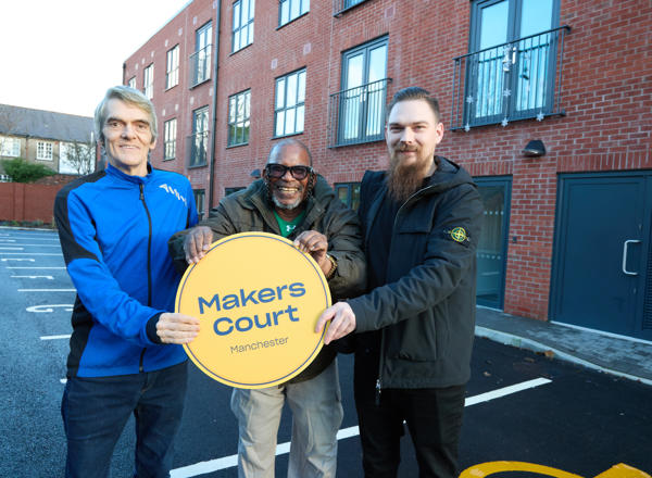 New Makers Court Residents David Stent, Gilbert Reid And Lukas Nieland Pell